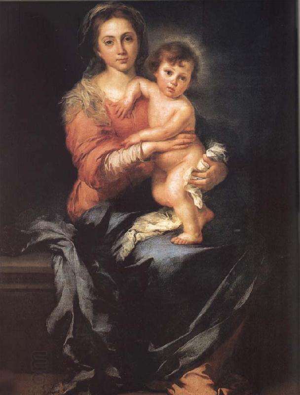 Bartolome Esteban Murillo Madonna and Child oil painting picture